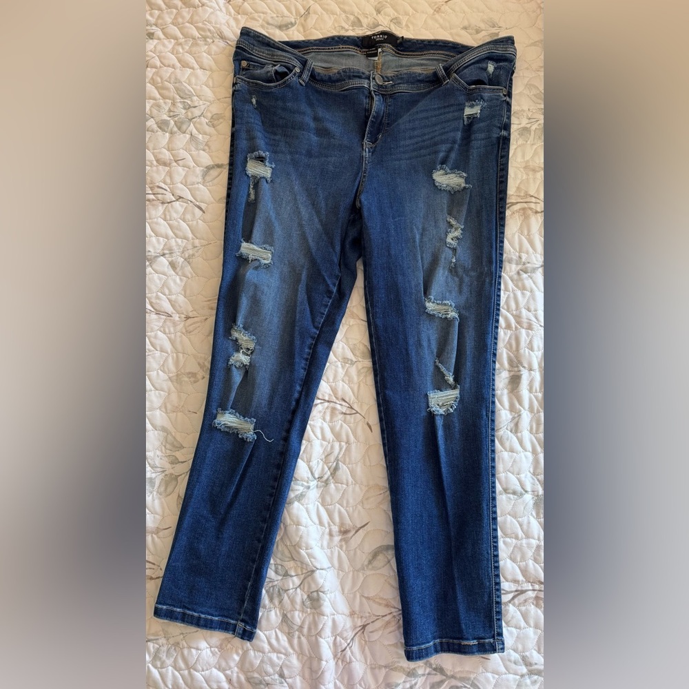 Torrid Distressed Jeans